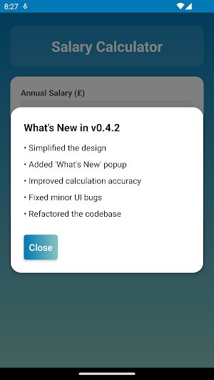 My UK Salary Calculator Screenshot 0