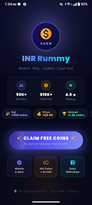 INR Rummy Screenshot 0