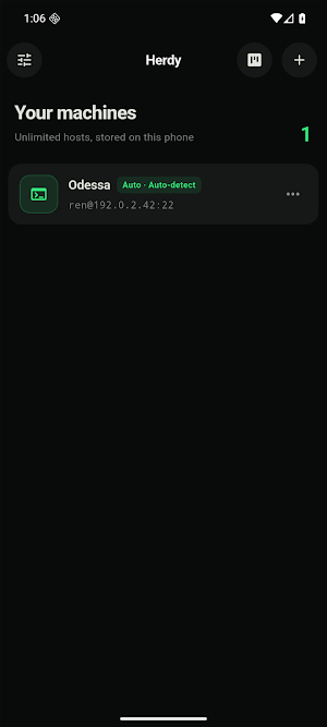 Herdy: Terminal & Agents Screenshot 1