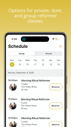 The Pilates Ritual Online Screenshot 2