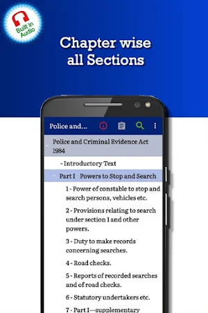 Police and Criminal Evidence Act 1984 (PACE) Screenshot 1