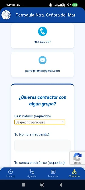 Parroquia Ntra. Señora del Mar Screenshot 3