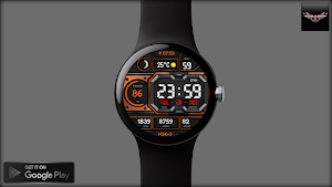Flux Digital Watch Face Screenshot 0