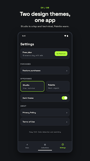 Huey: Photo Color Picker Screenshot 3
