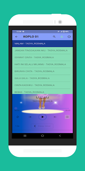 Lagu Malam tasya_Rosmala Screenshot 2