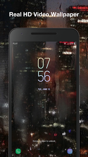 Real Raindrops Live Wallpaper Screenshot 2