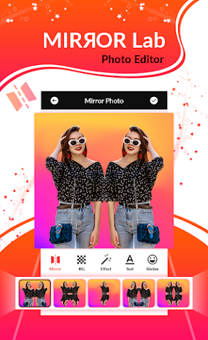 Mirror Photo Lab Magical Effect Screenshot 0