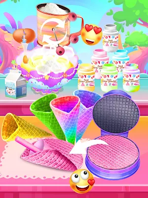 Unicorn Ice Cream Desserts Screenshot 1