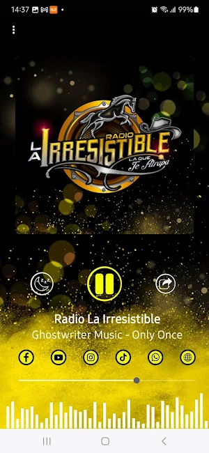 Radio La Irresistible Screenshot 2
