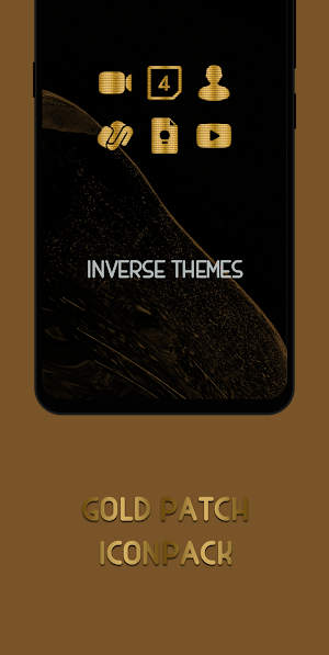 Gold Patch Icon Pack Screenshot 1
