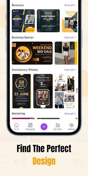 Poster Maker & Graphic Design Screenshot 1