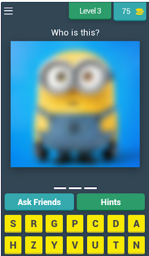 Quiz game : guess minions Screenshot 2