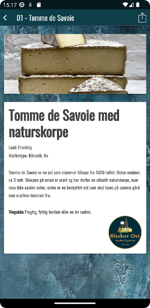 Risskov Ost App Screenshot 2