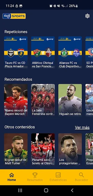 Tigo Sports 4K Screenshot 2