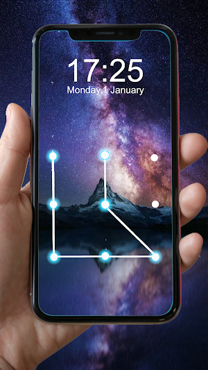 Pattern Lock Screen Screenshot 3