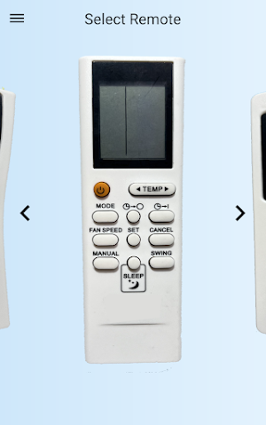 Remote For Galanz AC Screenshot 2