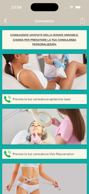 Ghizlane Estetica Screenshot 2