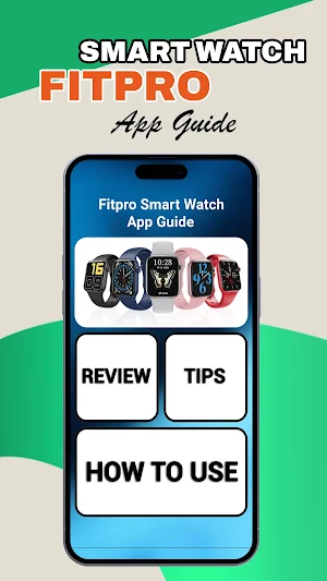 Fitpro Smart Watch App Guide Screenshot 1