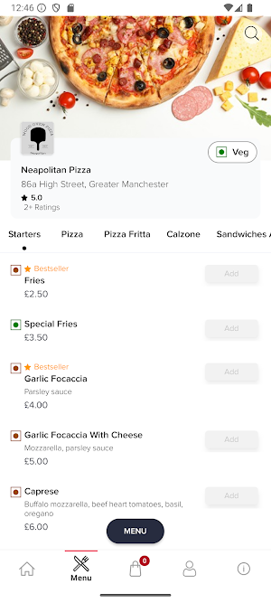 Neapolitan Pizza Screenshot 2