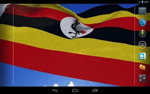 Uganda Flag Screenshot 2