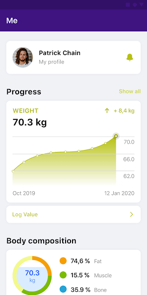 Vivefit Screenshot 2