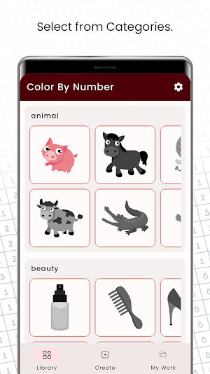 Pixel Color By Number Screenshot 0