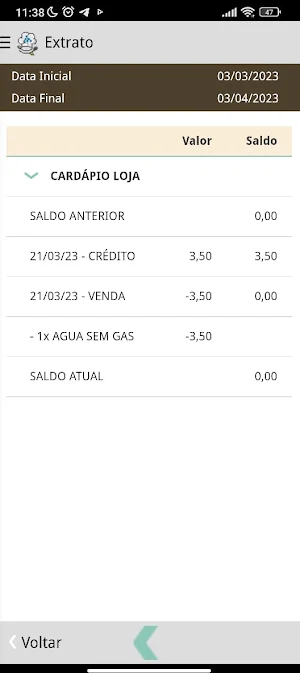 NoCash Ábaco Restaurant Screenshot 3