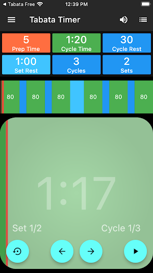Tabata EMOM Timer Screenshot 0