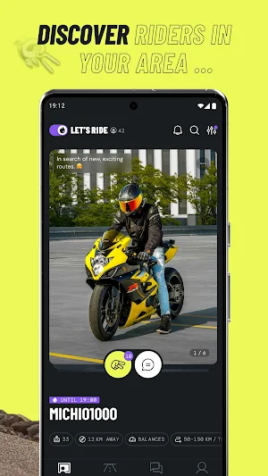 Yomoko: Motorcycle together Screenshot 1