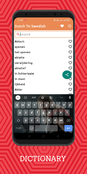 Dutch To Swedish Dictionary Of Screenshot 1