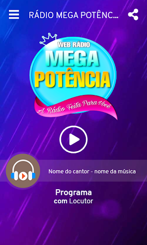 Rádio Mega Potência Screenshot 0