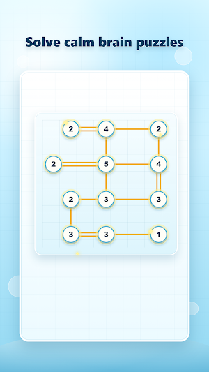Hashi Bridges Puzzle Screenshot 3
