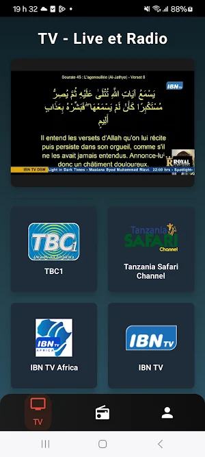 Tanzanie tv live Screenshot 0