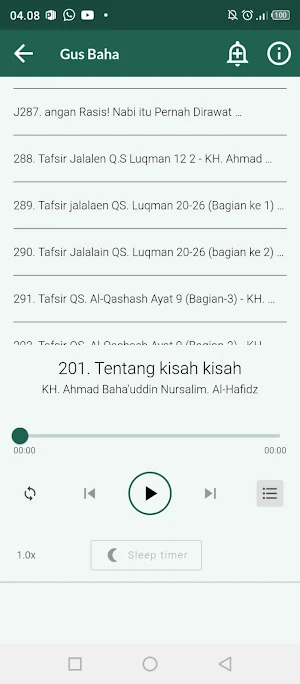 Daftar Tema Nngaji Gus Baha Screenshot 3