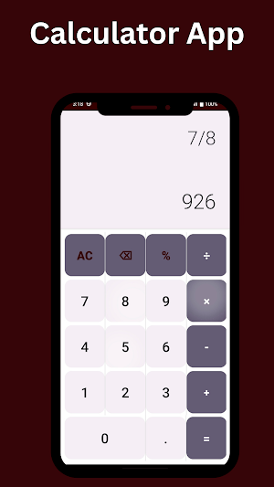 Calculator App Screenshot 0