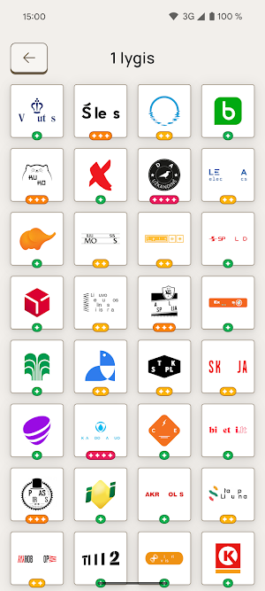Logotipų Kvizas Screenshot 2