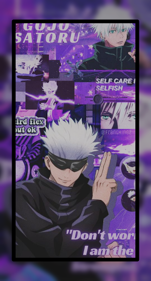 Gojo Aesthetic Wallpaper Screenshot 0
