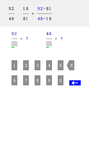 VA FRACTION DIVISION Screenshot 2