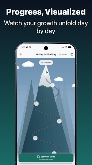 Steadly: Goal Tracker Screenshot 2