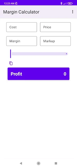 Margin Calculator Screenshot 0
