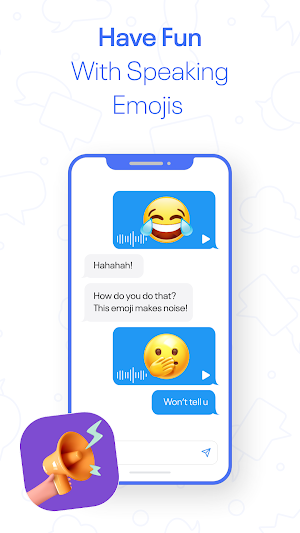 KissMoji Messenger All-in-One Screenshot 1