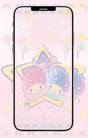 Little Twin Stars Wallpaper Screenshot 3