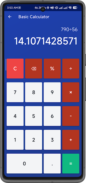 Daily Calculation Tool Screenshot 3
