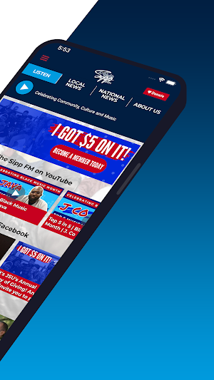 The Sipp FM Screenshot 1