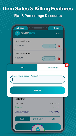 Ginex Gift Shop Billing Screenshot 3