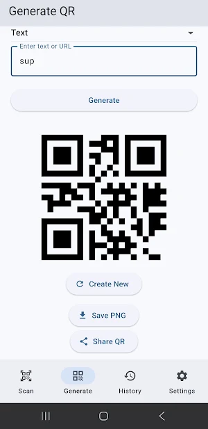 QR Master - Scanner/Generator Screenshot 1