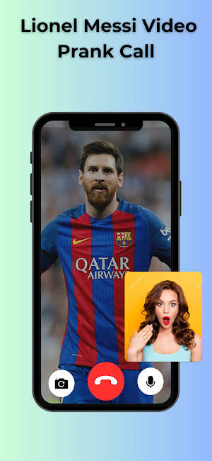 Leo Messi Video Call & Chat Screenshot 0