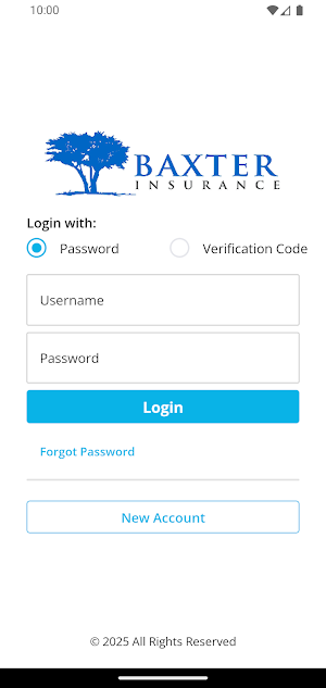 Baxter Insurance Screenshot 0