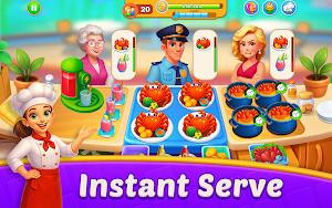 Cooking Game: Restaurant Fever Screenshot 1