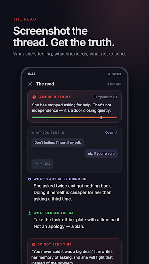 Reframe: Relationship Coach Screenshot 1